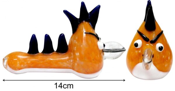 3G Angry Bird Pipe Orange 14cm