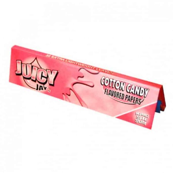 Juicy Jays Cotton Candy Flavoured Rolling Papers King Size Slim