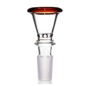 Agung Large Glass Cone 14mm Amber