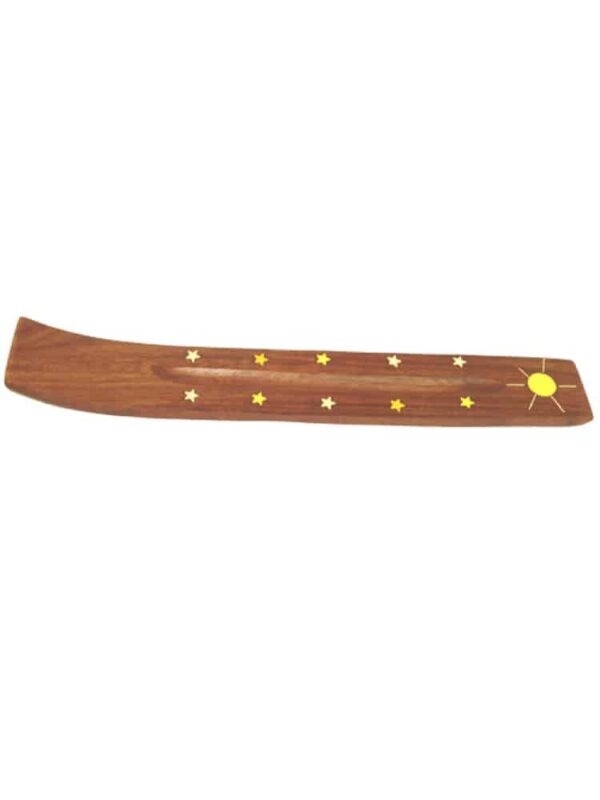 Ash Catcher Sun Wooden Incense Burner