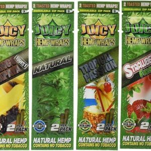 10 x Juicy Jays Mixed Hemp Wraps