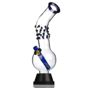 Agung Blue Dot Bubble Bong 31cm