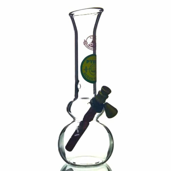 Agung Small Double Bubble Glass Bong 17cm