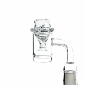 Bowl Glass Carb Cap - 3.5cm