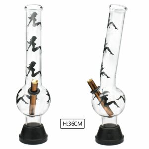 XLarge Glass Bonza Bubble Sexy Girl 36cm