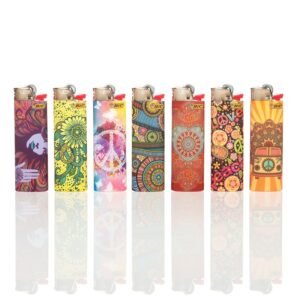 50 x Bic Maxi Decor Hippie Dreams Lighter