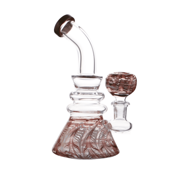 3 Ring Beaker Bongs 17cm