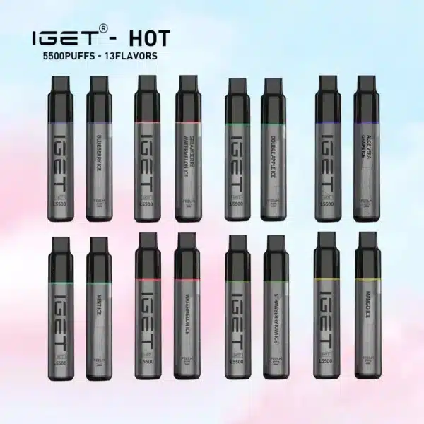 iget hot 5500 puffs