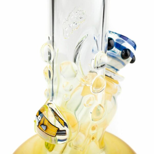 Buy Jerome Baker Designs Fumed Keki 3-D Glass Bubble Base Bong in australia