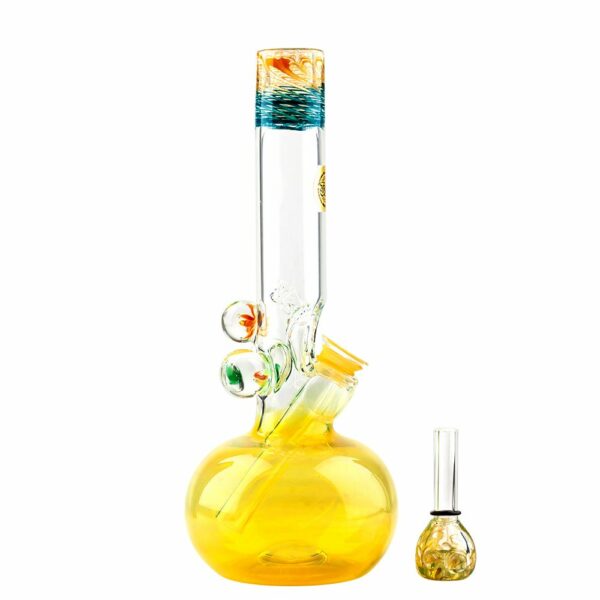 Buy Jerome Baker Designs Fumed Keki 3-D Glass Bubble Base Bong in australia