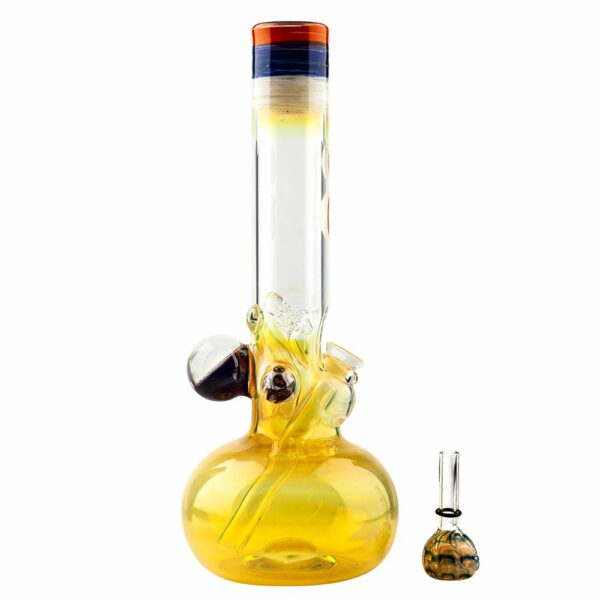 Buy Jerome Baker Designs Fumed Keki 3-D Glass Bubble Base Bong in australia