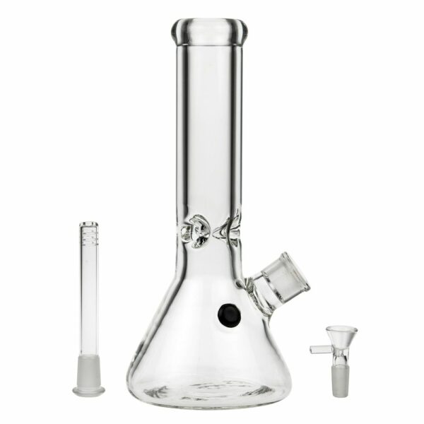 Buy Beaker Base 9mm - Glass Ice Bong - 30cm in australia