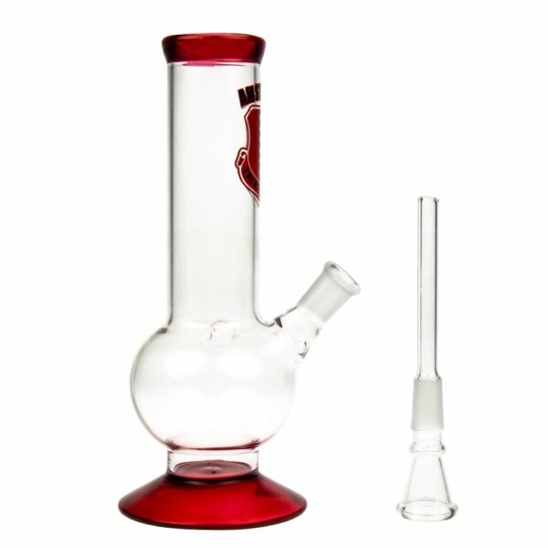 Buy Amsterdam Bubble Base Glass Bong | Red in australia