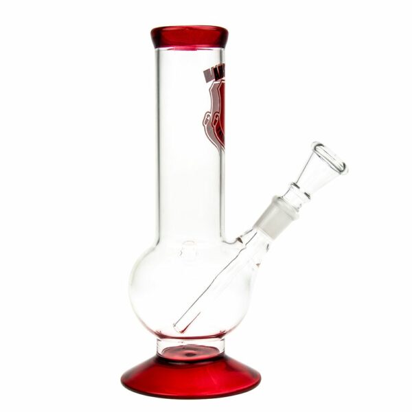 Buy Amsterdam Bubble Base Glass Bong | Red in australia