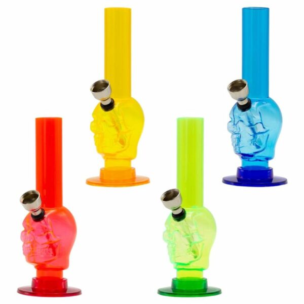 Buy Amsterdam Small Acrylic Skull Bong in australia