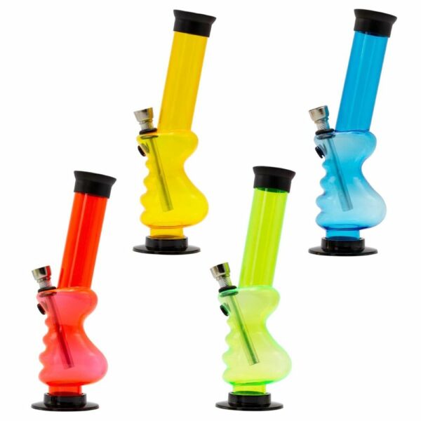 Buy Amsterdam Small Grip Acrylic Bong in australia