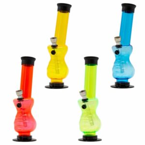 Buy Amsterdam Small Grip Acrylic Bong in australia