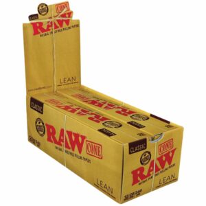 Buy RAW Classic Lean Cones (20pcs) - 12 Pack in australia