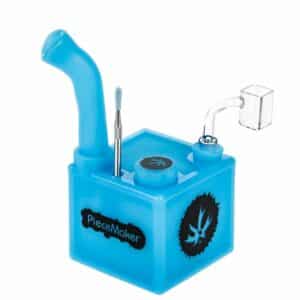 Buy PieceMaker Kube Silicone Dab Rig | Random Color in australia