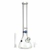 Buy Black Leaf Glass Beaker Base Ice Bong | 9mm in australia