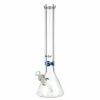 Buy Black Leaf Glass Beaker Base Ice Bong | 9mm in australia