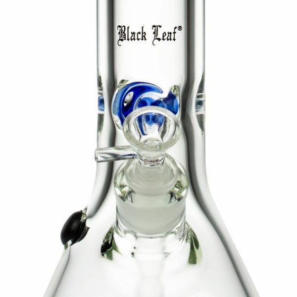 Buy Black Leaf 9mm Beaker Ice Bong | 35 cm in australia