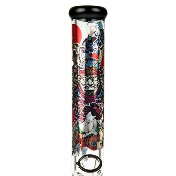 Buy Black Leaf Ronin and Geisha Beaker Ice Bong Box Set in australia