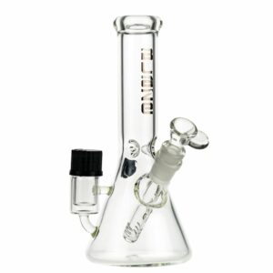 Buy Blaze Glass Beaker Ice Bong with Integrated Stash Compartment in australia