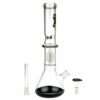 Buy Black Leaf Beaker Base Ice Bong with 4-arm Tree Perc in australia