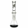 Buy Black Leaf Beaker Base Ice Bong with 4-arm Tree Perc in australia