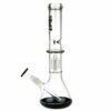 Buy Black Leaf Beaker Base Ice Bong with 4-arm Tree Perc in australia