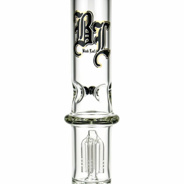 Buy Black Leaf Beaker Base Ice Bong with 4-arm Tree Perc in australia