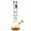 Buy Black Leaf Beaker Base Ice Bong with 4-arm Tree Perc in australia