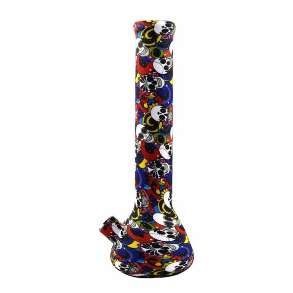 Buy Cloud 8 Artistic Paint Silicone Beaker Bong in australia