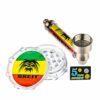 Buy Breit Mini Bubble Base Bong Set with Metal Pipe in Case in australia