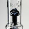 Buy Blaze Glass 10-arm Perc Glass Ice Bong Mushroom Splash Guard | Black in australia