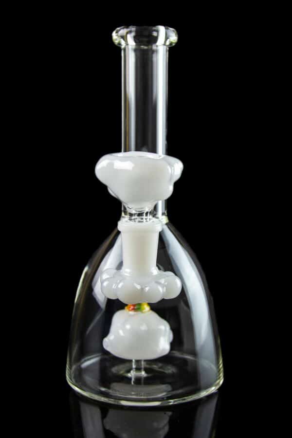 Buy "Taste the Rainbow" Rainbow Cloud Beaker Bong in australia