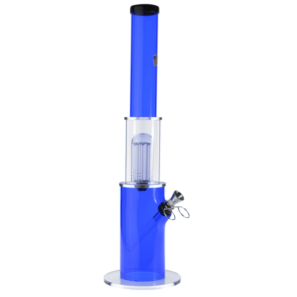 Buy Acrylic Bong with Glass Tree Perc and Metal Bowl in australia