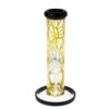 Buy Famous Brandz Contact Straight Glass Dab Rig with Ice Notches| 10 Inch in australia