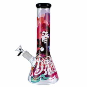 Buy Famous Brandz Jimi Purple Haze Beaker Ice Bong | 12 Inch in australia