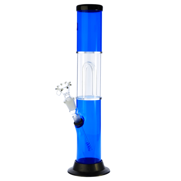 Buy Acrylic Bong with Arched Perc Glass Downstem and Herb Bowl in australia