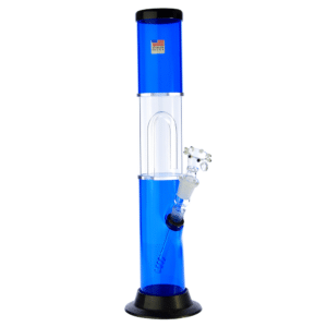 Buy Acrylic Bong with Arched Perc Glass Downstem and Herb Bowl in australia