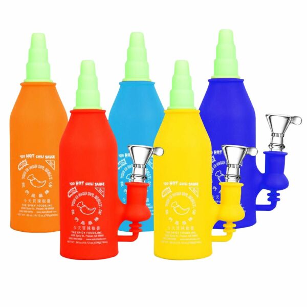 Buy Asian Hot Sauce Silicone Water Pipe in australia