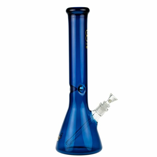 Buy Glasscity Limited Edition Beaker Ice Bong | Cobalt Blue in australia