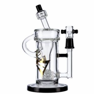 Buy Evolution Hurricane Straight Dab Rig with Barrel Perc | 8 Inch in australia