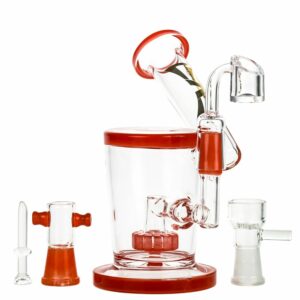 Buy Evolution Dust Devil Sidecar Hybrid Dab Rig with Showerhead Perc in australia