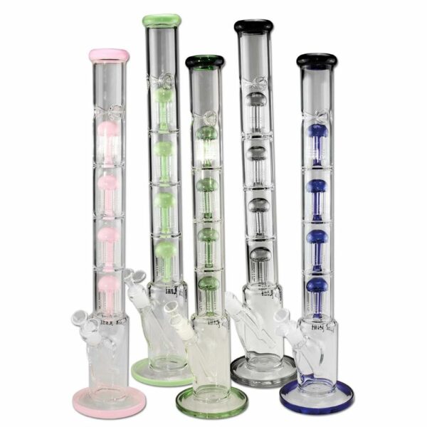 Buy Black Leaf The Skyscraper 4 Tree Percolator Ice Bong in australia