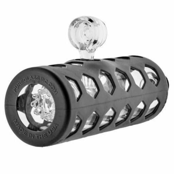 Buy Pure Glass Hydro Guard Water Bottle Bong with Mini Jellyfish Perc in australia