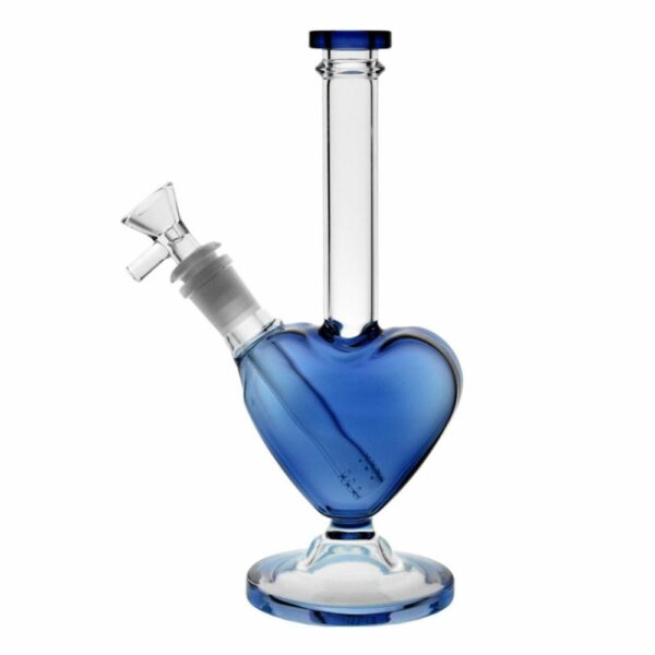 Buy Love Heart Shaped Glass Bong in australia