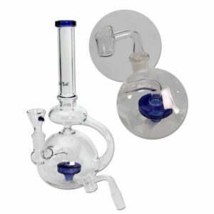 Buy Black Leaf Bubble Recycler Hybrid Dab Rig in australia